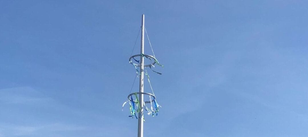 Neuer Maibaum in Walle eingeweiht