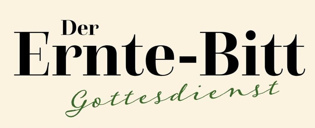 Erntebittgottesdienst auf dem Hof Hemme